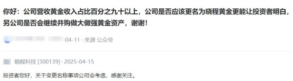 创达盈 黄金热潮席卷！“科技”不香了，有上市公司考虑 “改名换姓”