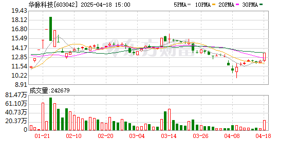 金信达 华脉科技(603042.SH)：2024年年报净利润为1456.95万元