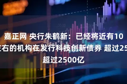 嘉正网 央行朱鹤新：已经将近有100家左右的机构在发行科技创新债券 超过2500亿