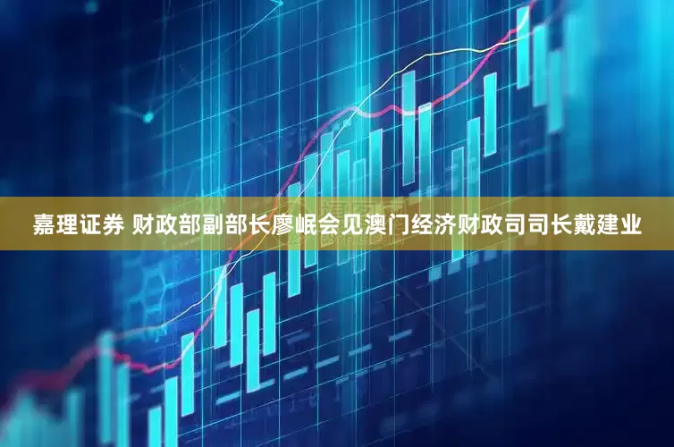 嘉理证券 财政部副部长廖岷会见澳门经济财政司司长戴建业