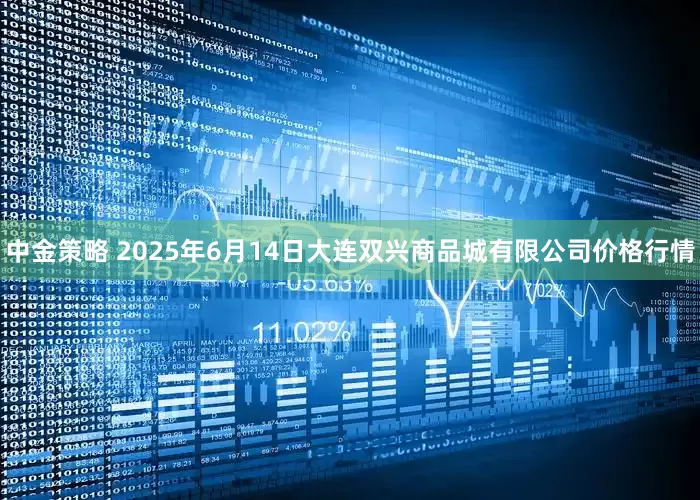 中金策略 2025年6月14日大连双兴商品城有限公司价格行情